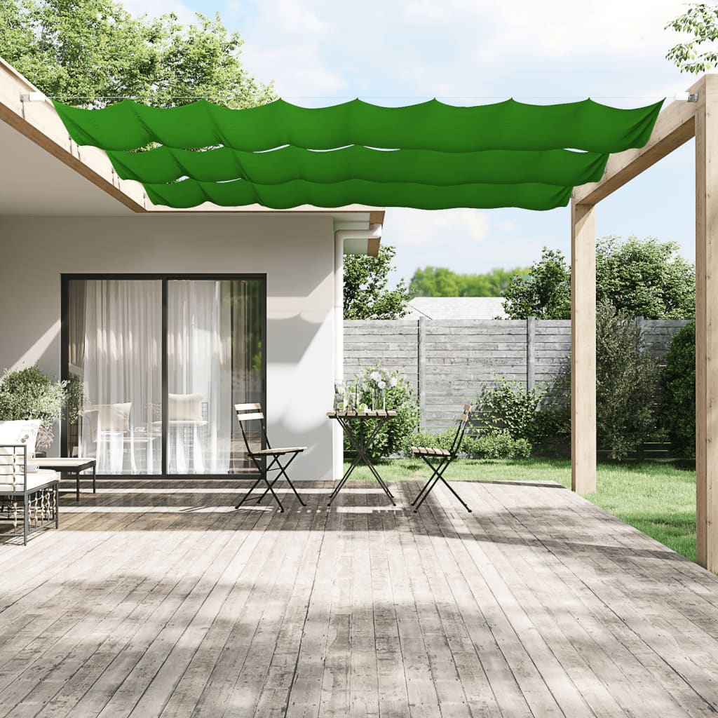 Vertikal markise lysegrønn 60x420 cm oxfordstoff