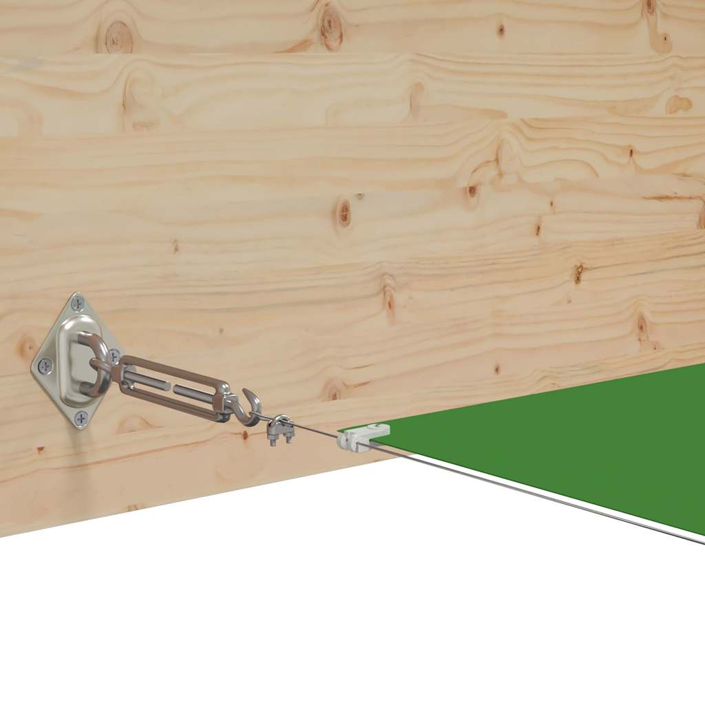 Vertikal markise lysegrønn 180x1000 cm oxfordstoff