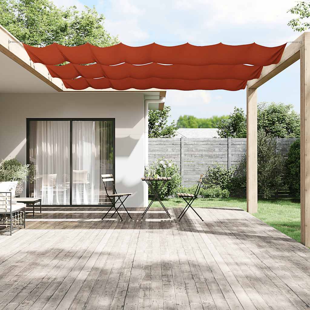 Vertikal markise terrakotta 100x800 cm oxfordstoff