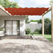 Vertikal markise terrakotta 100x1000 cm oxfordstoff