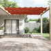 Vertikal markise terrakotta 180x1000 cm oxfordstoff