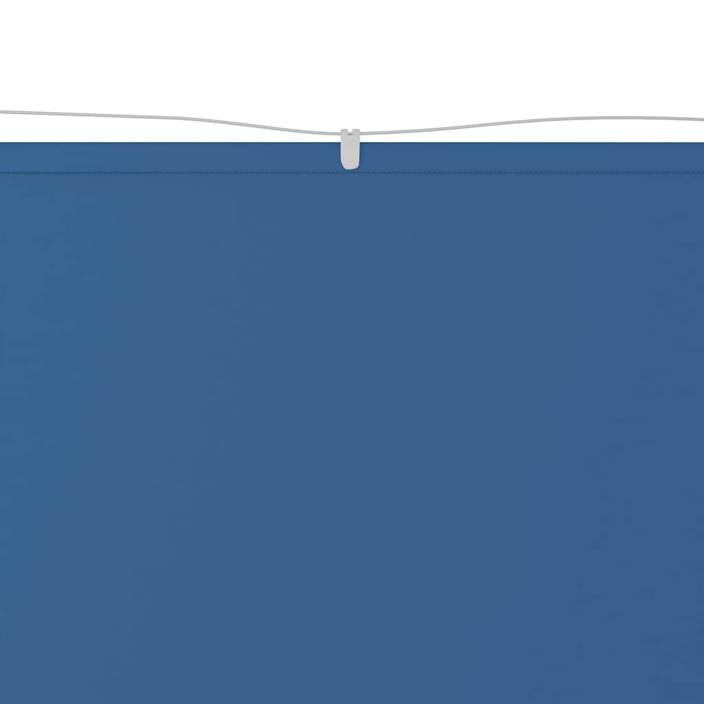 Vertikal markise blå 60x800 cm oxfordstoff