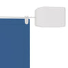 Vertikal markise blå 100x360 cm oxfordstoff