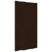 Balkongskjerm brun 140x240 cm oxfordstoff vidaXL