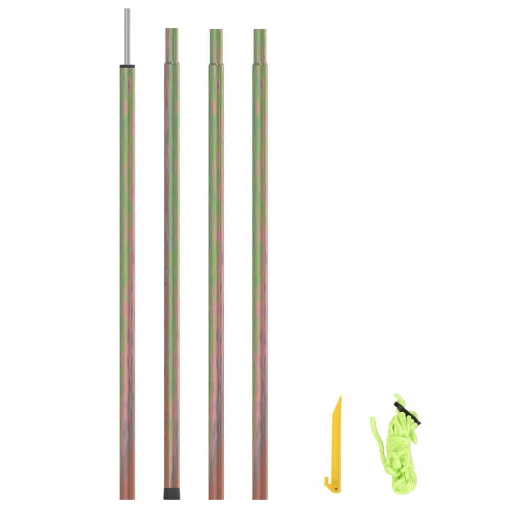 Solseilstang 250 cm galvanisert stål