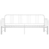 Uttrekkbar ramme til sovesofa hvit metall 90x200 cm