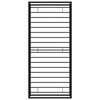 Sengeramme svart metall 90x200 cm