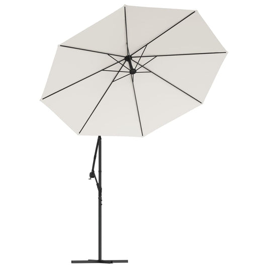 Erstatningsstoff for hengeparasoll sandhvit 350 cm