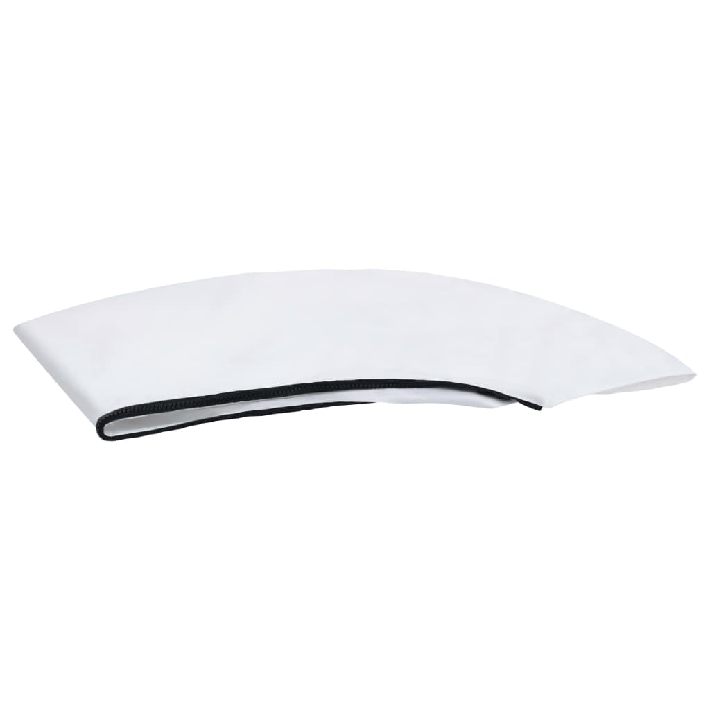 Biminitopp 2-buet hvit 180x150x110 cm vidaXL