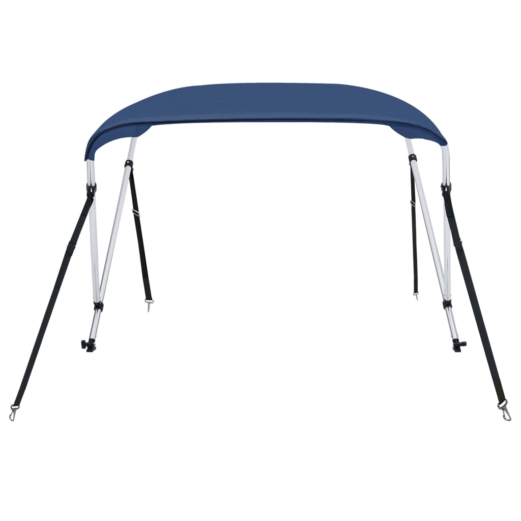 Biminitopp 2-buet marineblå 180x150x110 cm vidaXL