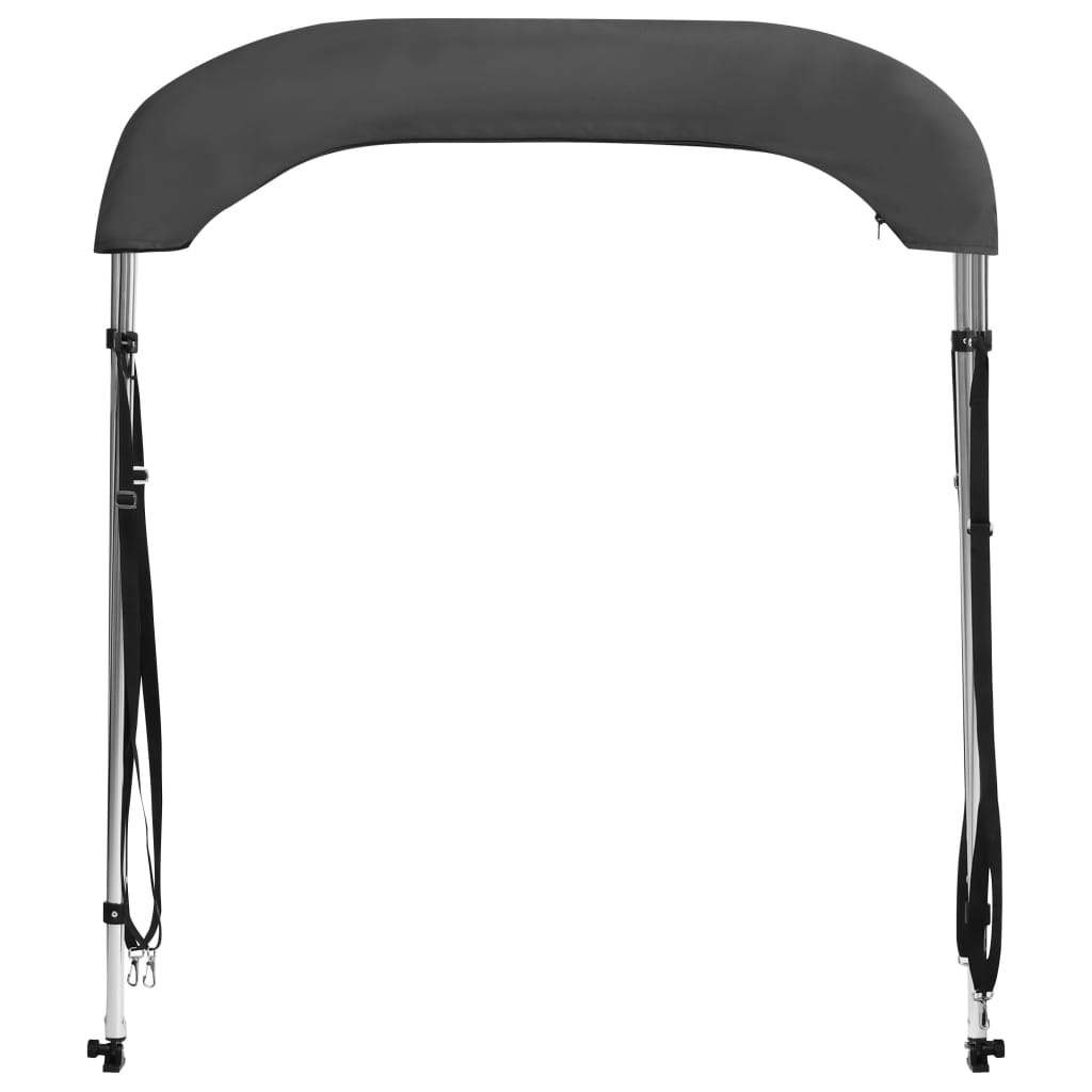 Biminitopp 2-buet antrasitt 180x150x110 cm vidaXL