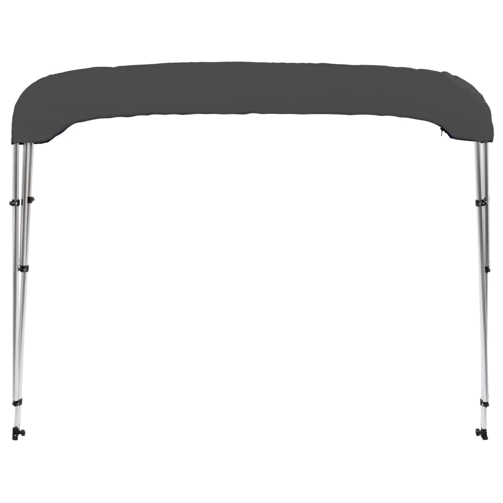 Biminitopp 3-buet antrasitt 183x196x137 cm