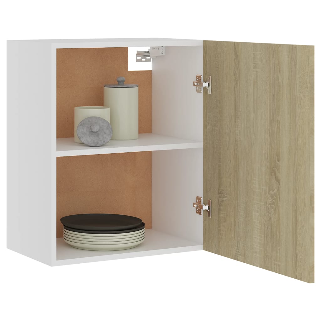Hengende skap "Lyon" 2 stk sonoma eik 50x31x60 cm