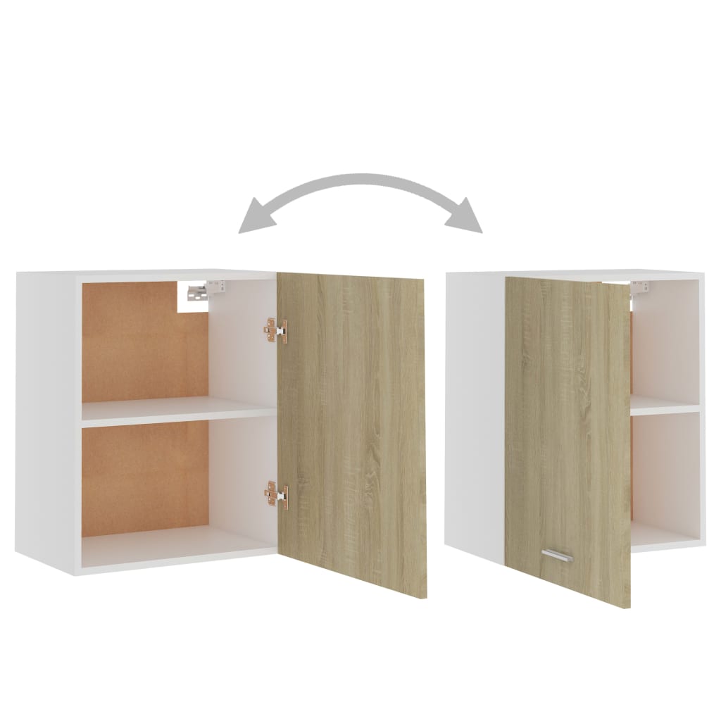 Hengende skap "Lyon" 2 stk sonoma eik 50x31x60 cm