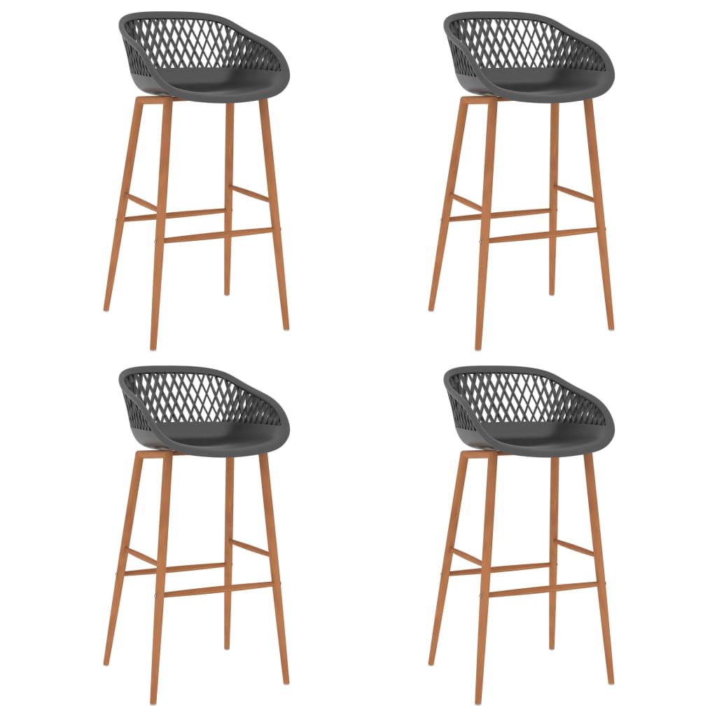Barsett 5 deler svart og grå