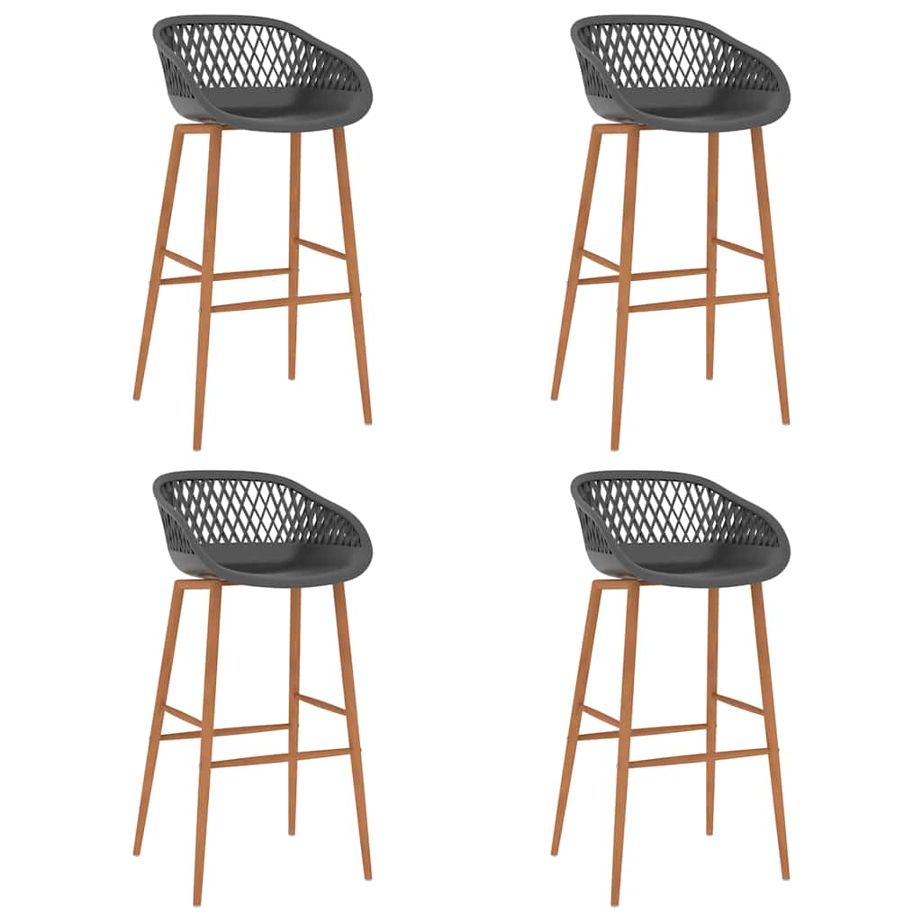 Barsett 5 deler svart og grå