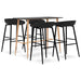 Barsett 5 deler svart