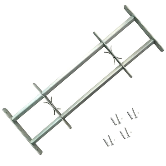 Justerbare vindusgitter 2 stk 700-1050 mm