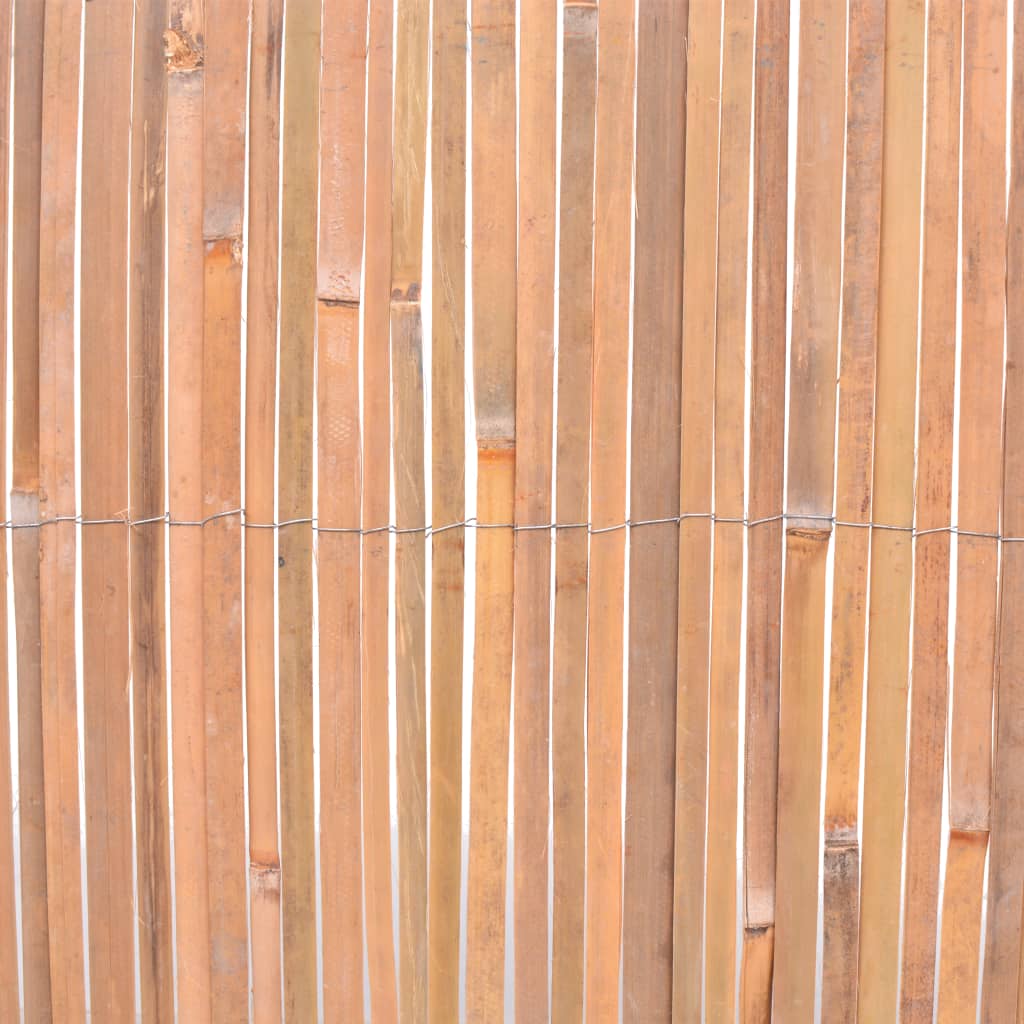 Bambusgjerder 2 stk 100x400 cm vidaXL