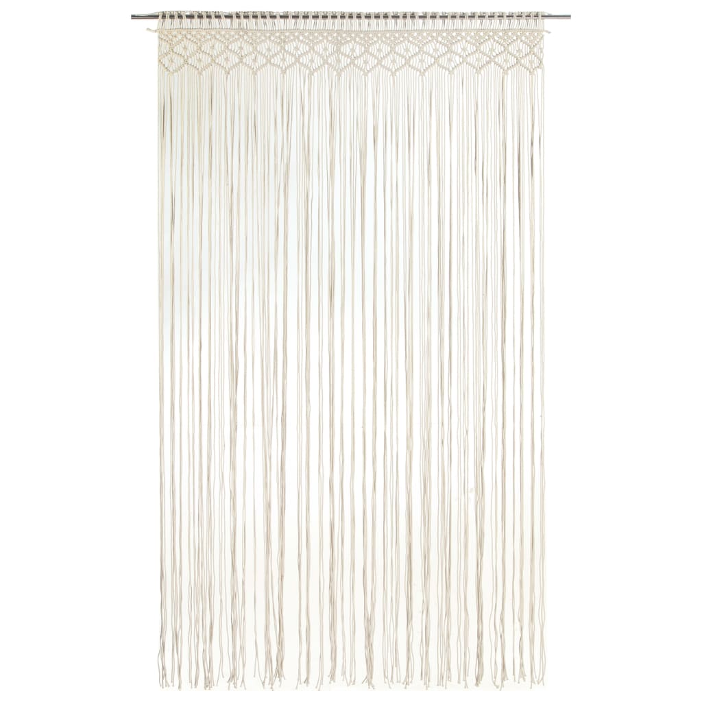 Makramé gardin 140x240 cm bomull