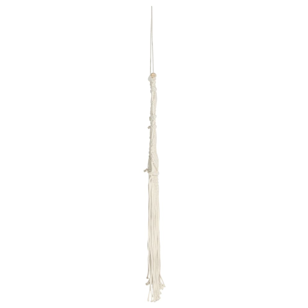 Makramé vegghenger 40x80 cm bomull vidaXL
