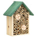 Insekthoteller 2 stk 23x14x29 cm heltre gran vidaXL