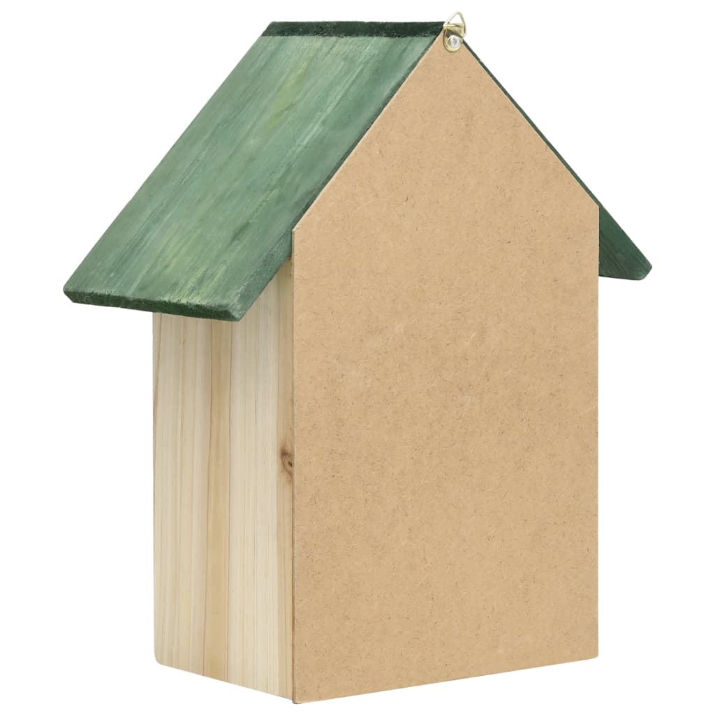 Insekthoteller 2 stk 23x14x29 cm heltre gran vidaXL