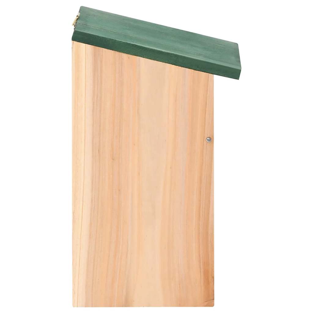 Fuglehus 10 stk heltre gran 12x12x22 cm vidaXL