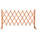 Espaliergjerde oransje 150x80 cm heltre gran vidaXL