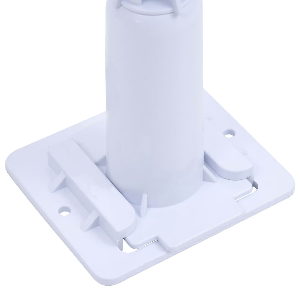 Oppruller til bassengtrekk med plastbase vidaXL