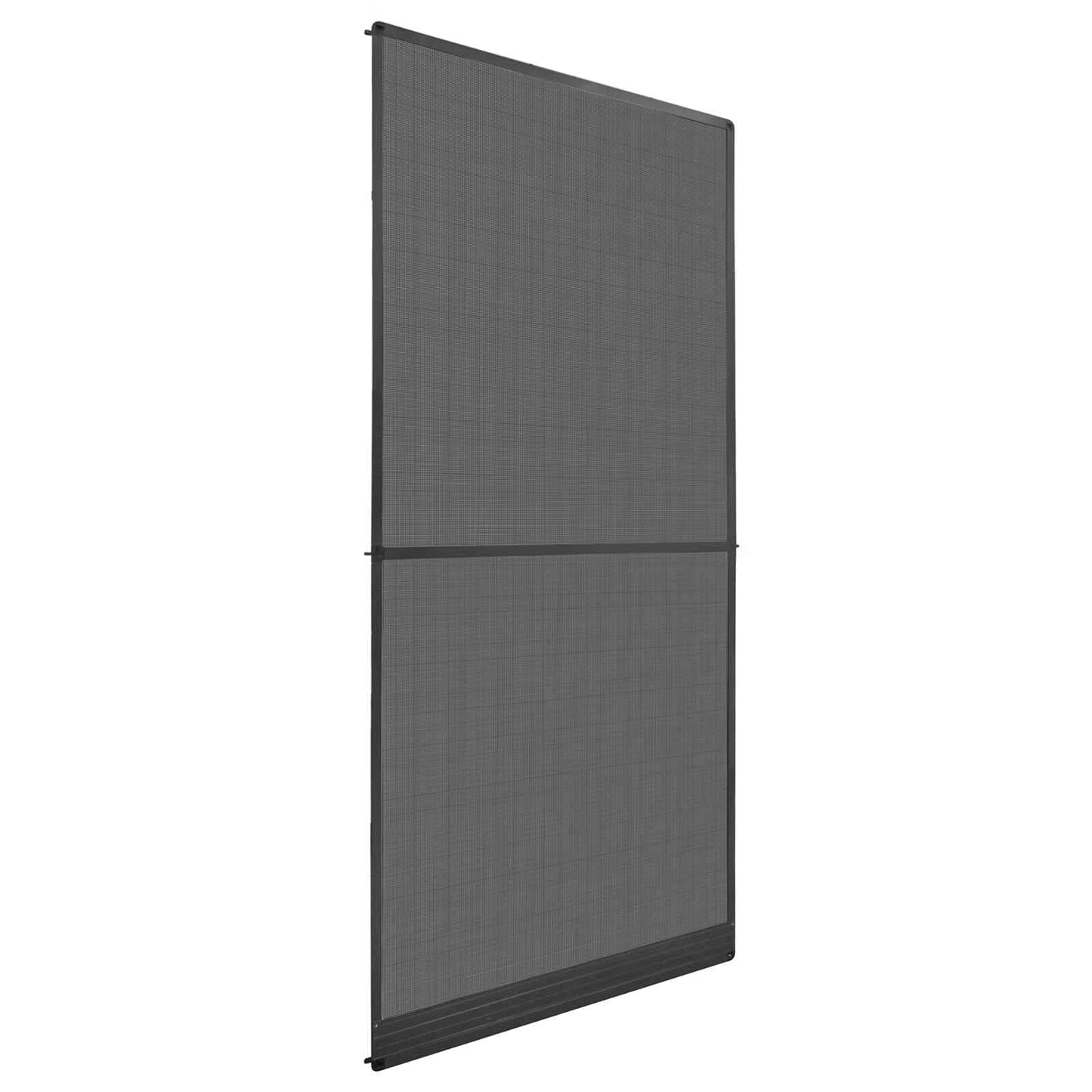 Svingbar Insekt Skjerm Anthracite og svart 100 x 215 cm