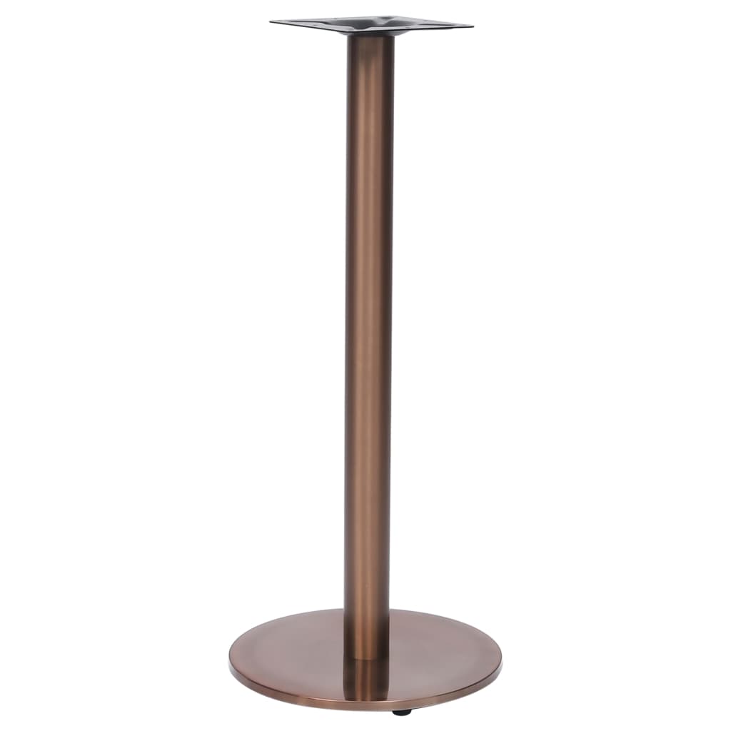 Bordben til bistrobord gull Ø45x107 cm rustfritt stål