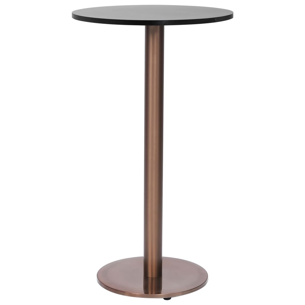 Bordben til bistrobord gull Ø45x107 cm rustfritt stål