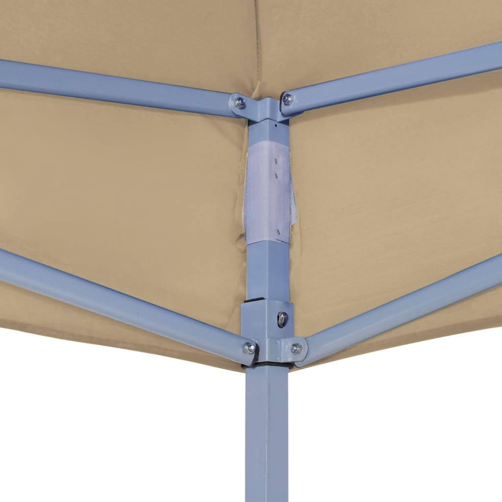 Teltduk for festtelt 3x3 m beige 270 g/m²