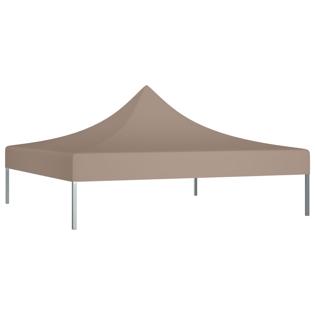 Teltduk for festtelt 3x3m gråbrun 270 g/m²