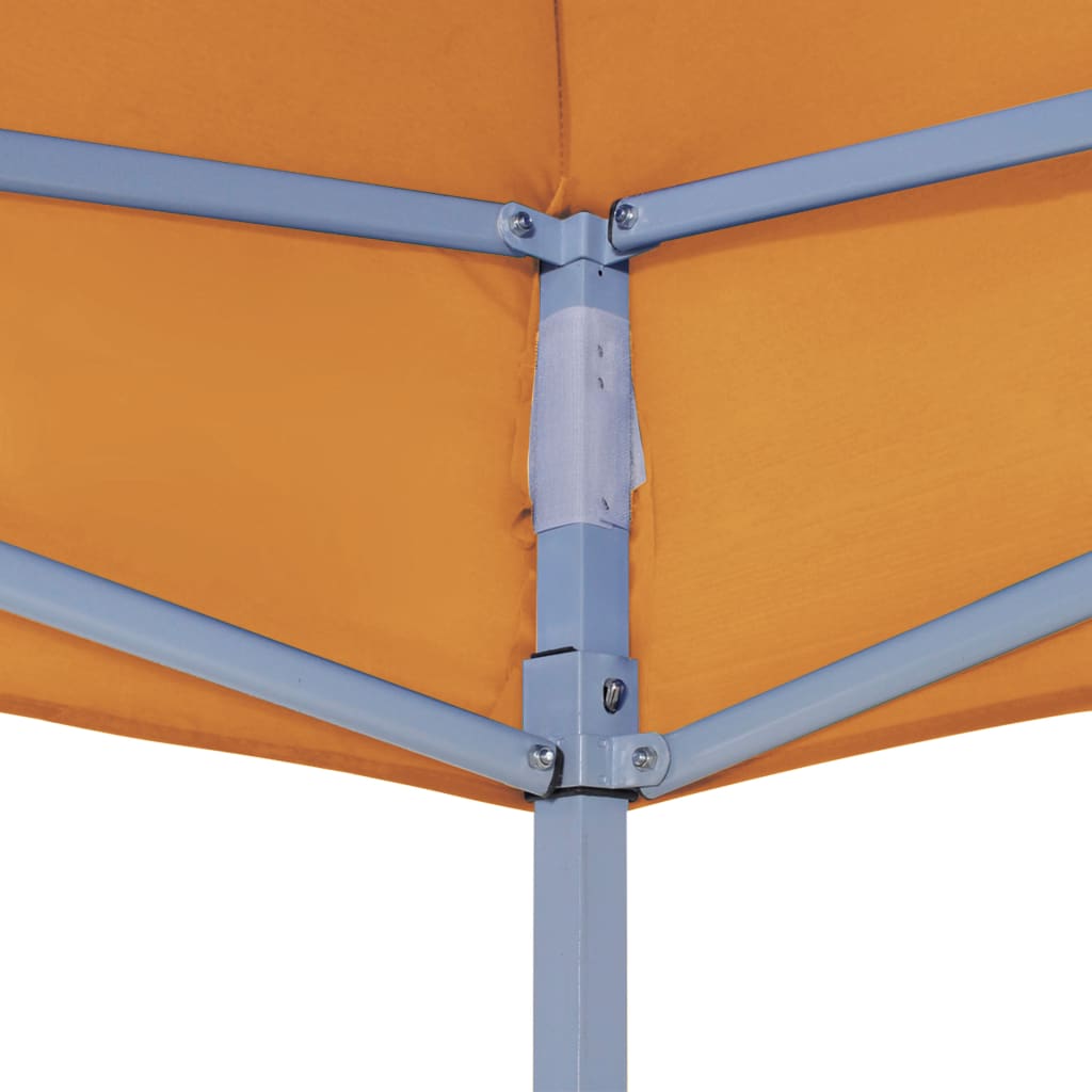 Teltduk for festtelt 6x3 m oransje 270 g/m²