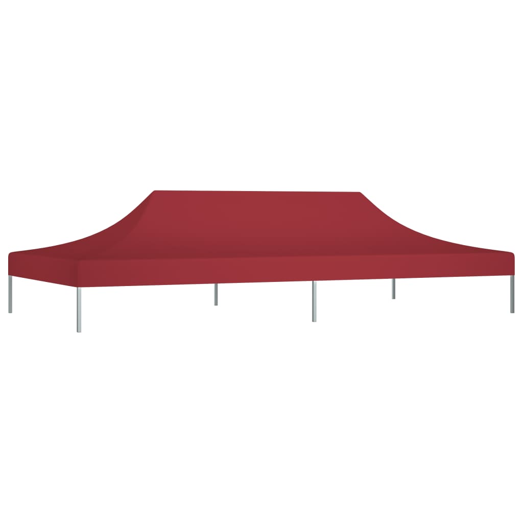 Teltduk for festtelt 6x3 m burgunder 270 g/m²