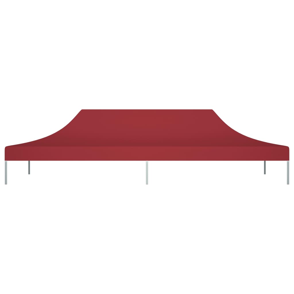 Teltduk for festtelt 6x3 m burgunder 270 g/m²