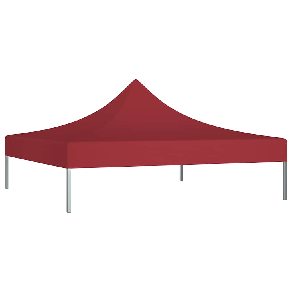 Teltduk for festtelt 2x2 m burgunder 270 g/m²