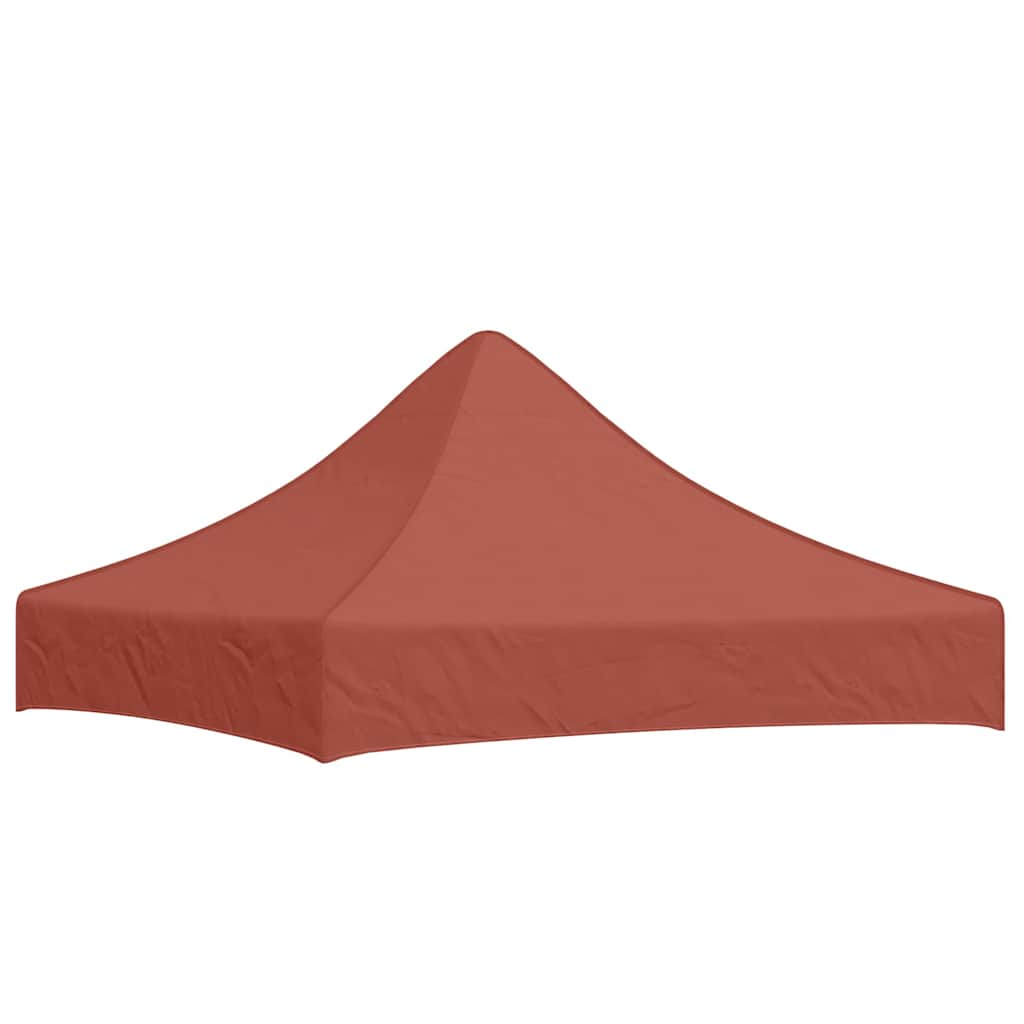 Teltduk for festtelt 2x2 m terrakotta 270 g/m²
