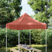 Teltduk for festtelt 2x2 m terrakotta 270 g/m²