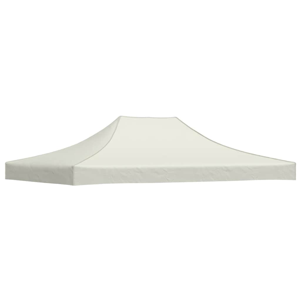 Teltduk for festtelt 4,5x3 m kremhvit 270 g/m²