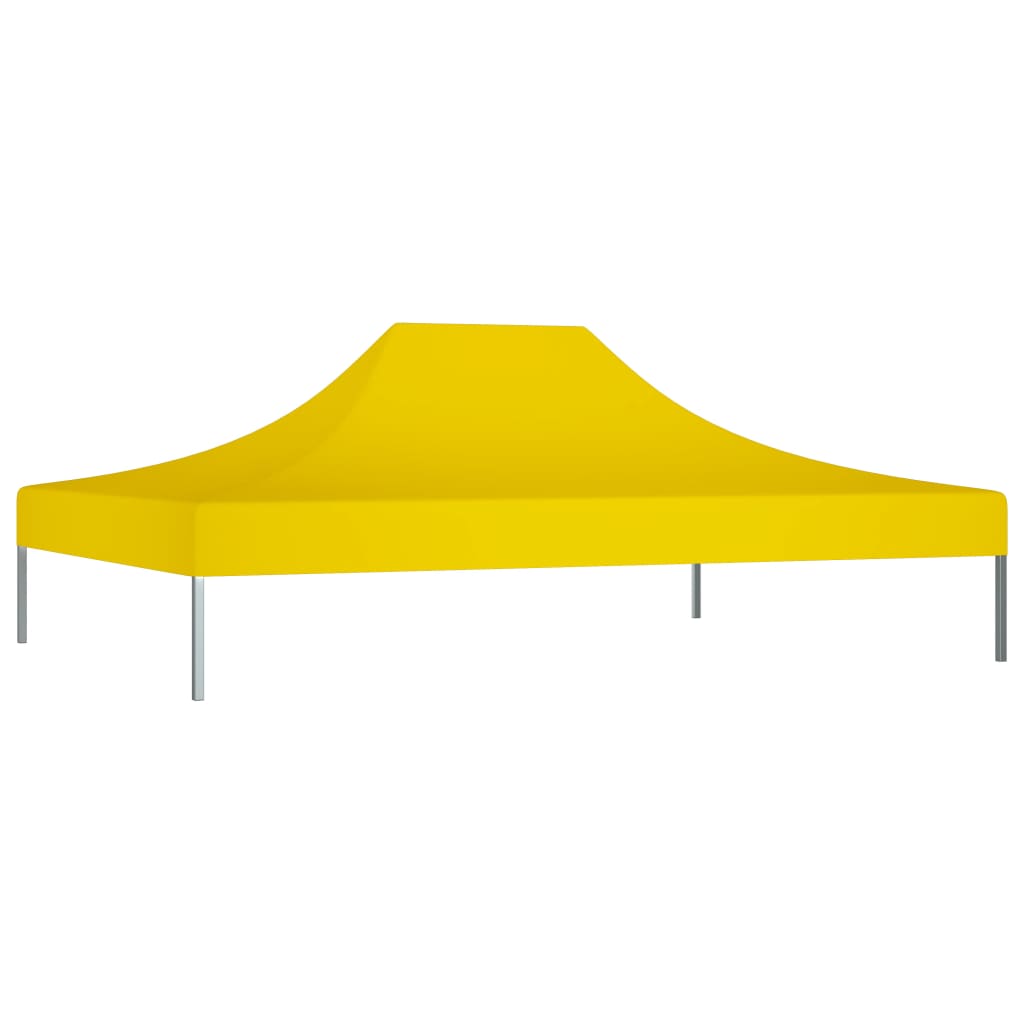 Teltduk for festtelt 4,5x3 m gul 270 g/m²