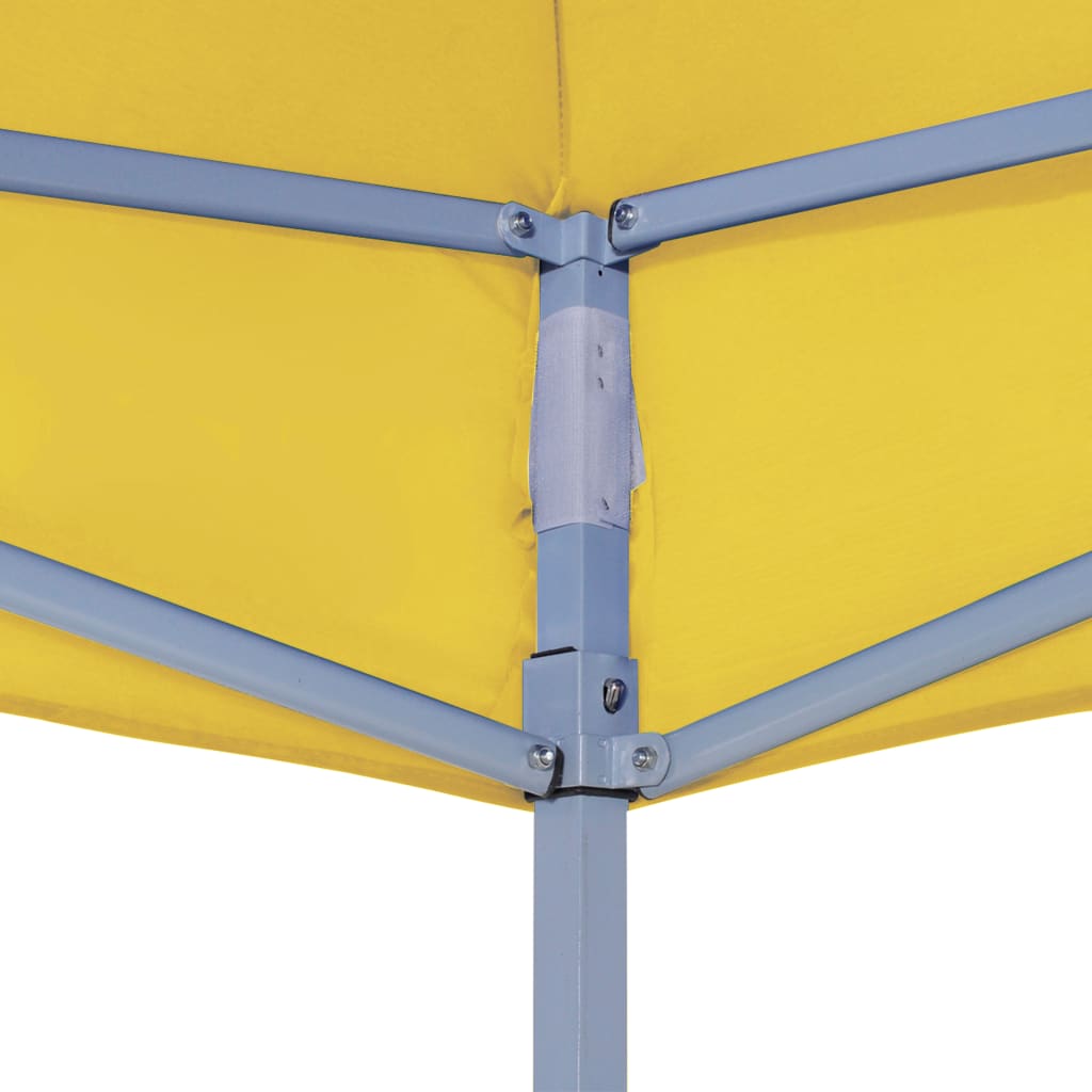 Teltduk for festtelt 4,5x3 m gul 270 g/m²