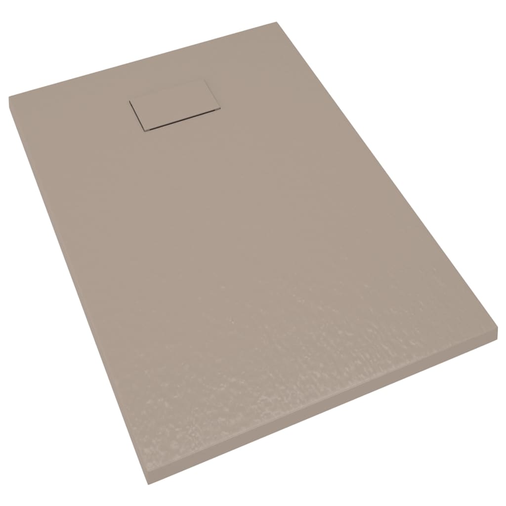 Dusjbrett SMC brun 100x70 cm