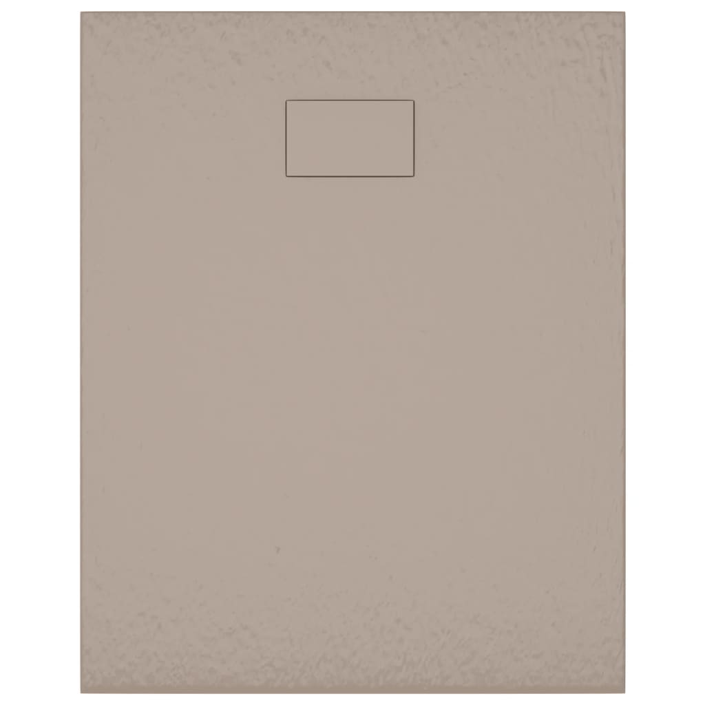 Dusjbrett SMC brun 100x80 cm