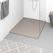 Dusjbrett SMC brun 100x80 cm
