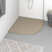 Dusjbrett SMC brun 90x90 cm