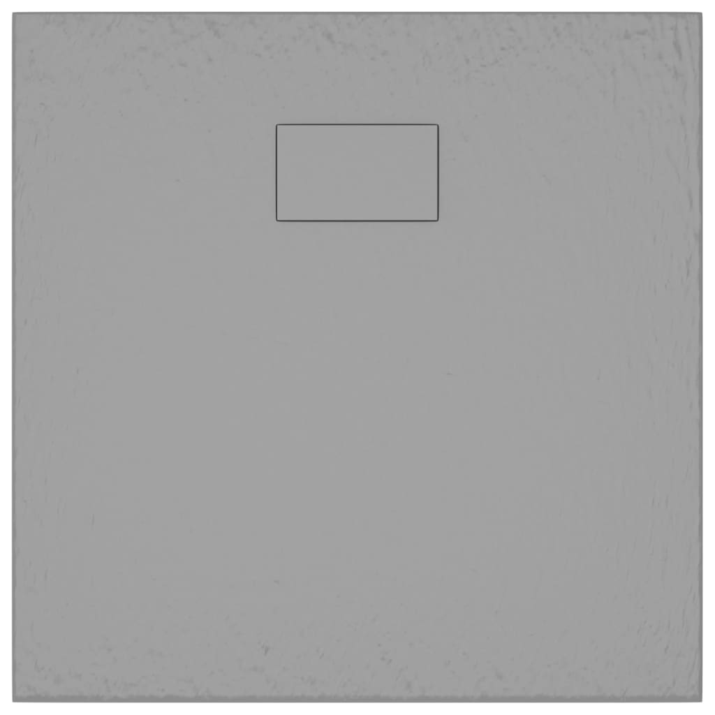 Dusjbrett SMC grå 90x90 cm