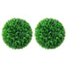 Kunstige buksbomballer 2 stk 47 cm